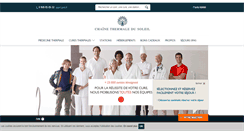 Desktop Screenshot of chainethermale.fr